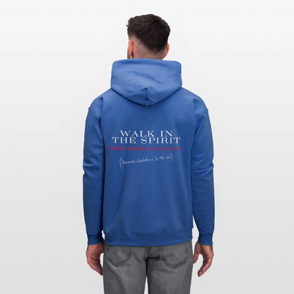 Walk in the Spirit - royal blue